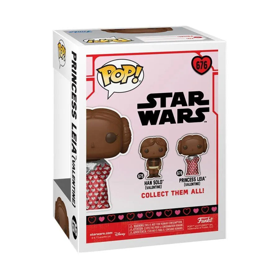 FUN76214 Star Wars: Valentines 2024 - Leia (Easter Chocolate) Pop! Vinyl - Funko - Titan Pop Culture