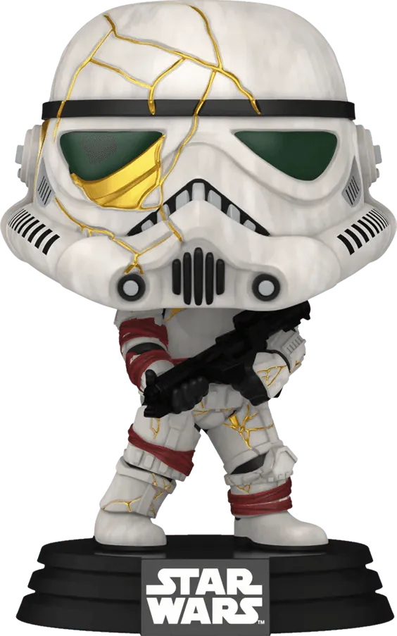 FUN76541 Star Wars: Ahsoka (TV) - Thrawn's Night Trooper (White/Gold Helmet) Pop! Vinyl - Funko - Titan Pop Culture