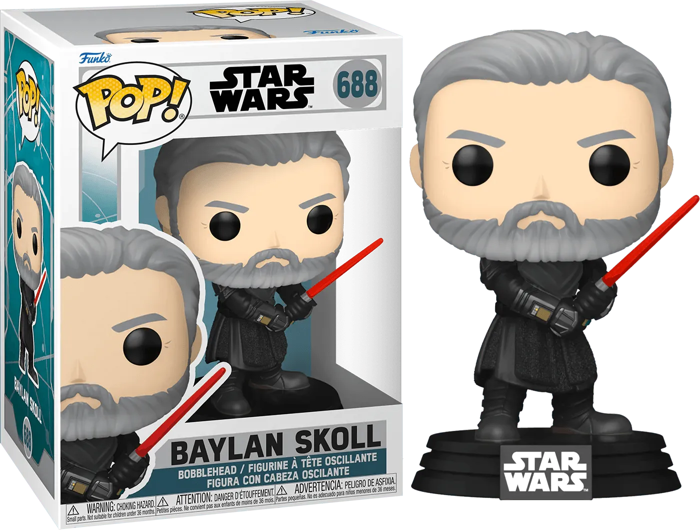 FUN76544 Star Wars: Ahsoka (TV) - Baylan Skoll Pop! Vinyl - Funko - Titan Pop Culture