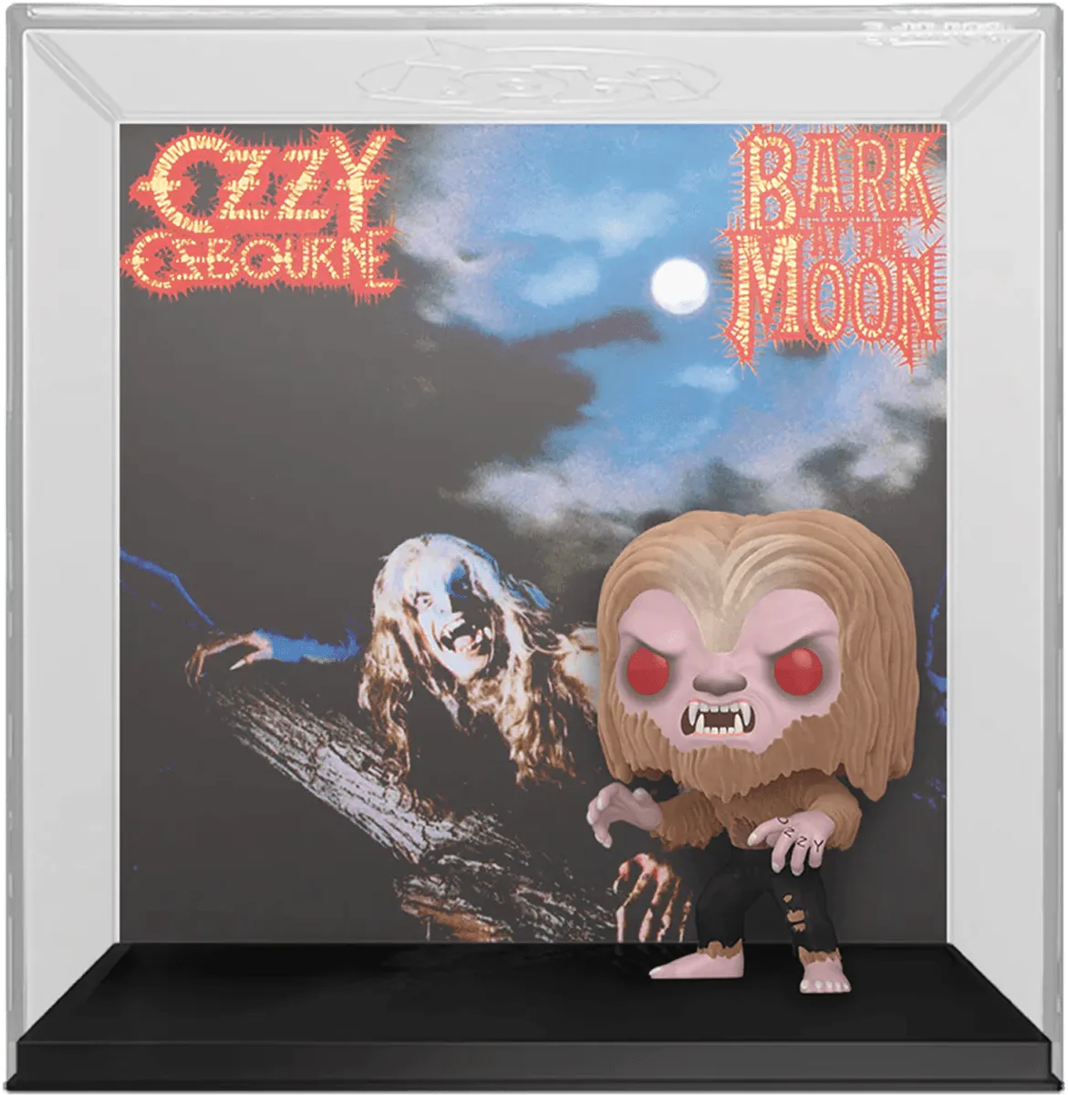 FUN76560 Ozzy Osbourne - Bark at the Moon Flocked Pop! Albums Vinyl [RS] - Funko - Titan Pop Culture