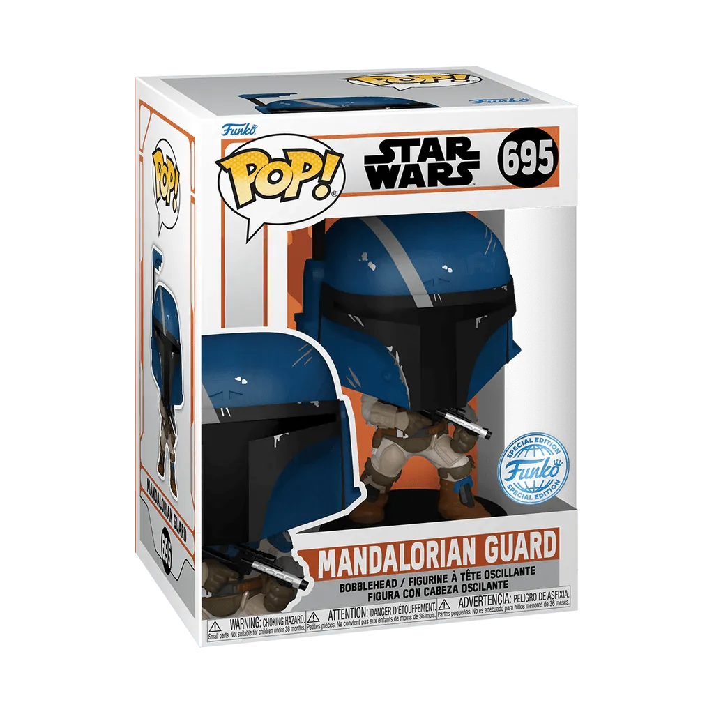 FUN76679 Star Wars: Mandalorian - Mandalorian Guard US Exclusive Pop! Vinyl [RS] - Funko - Titan Pop Culture
