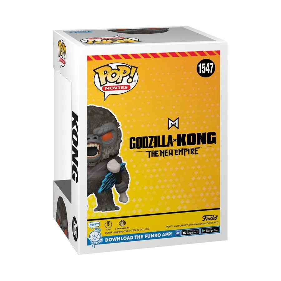 FUN76694 Godzilla vs Kong: The New Empire - Kong (Battle) US Exclusive Pop! Vinyl [RS] - Funko - Titan Pop Culture