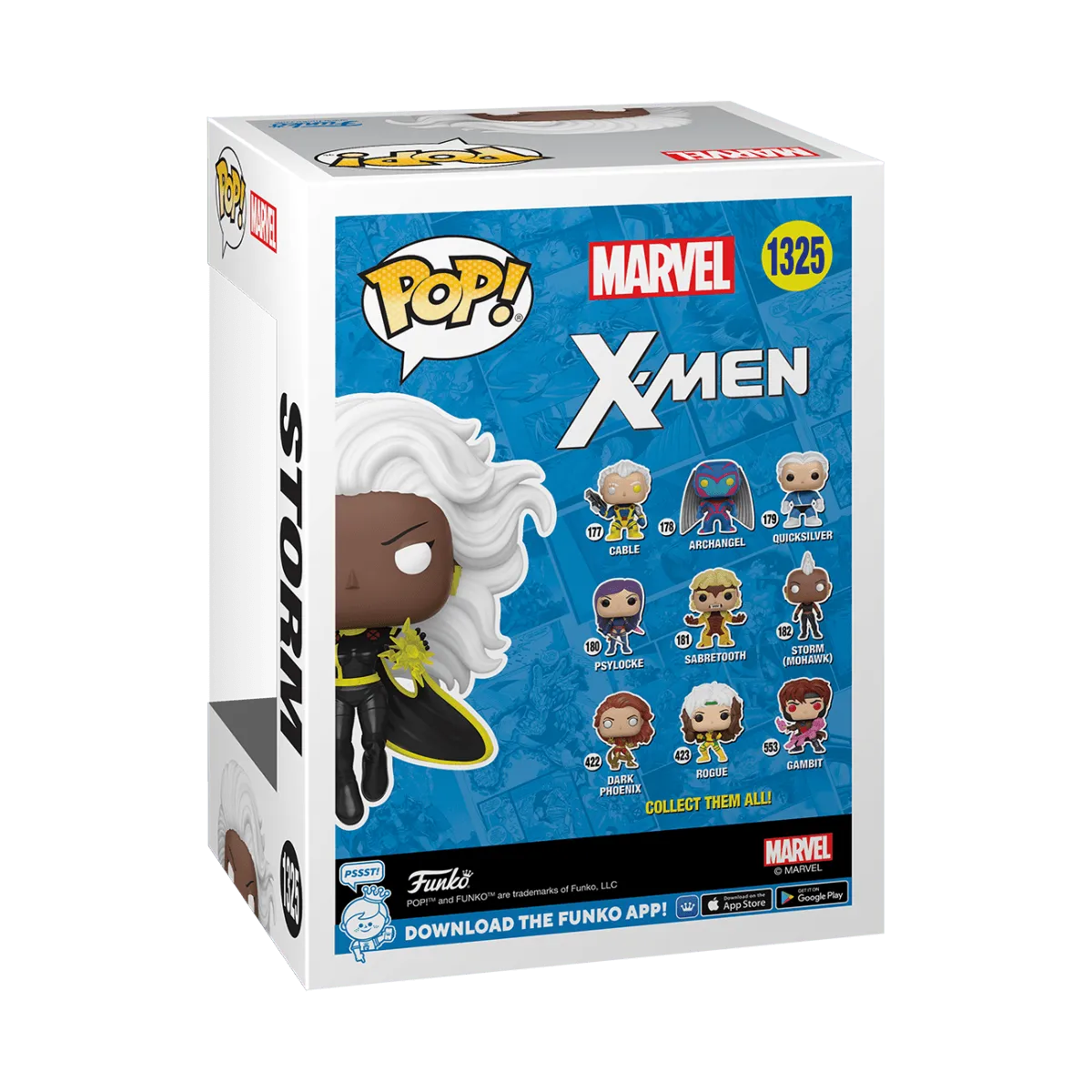 FUN76707 X-Men - Storm US Exclusive Glow Pop! Vinyl [RS] - Funko - Titan Pop Culture
