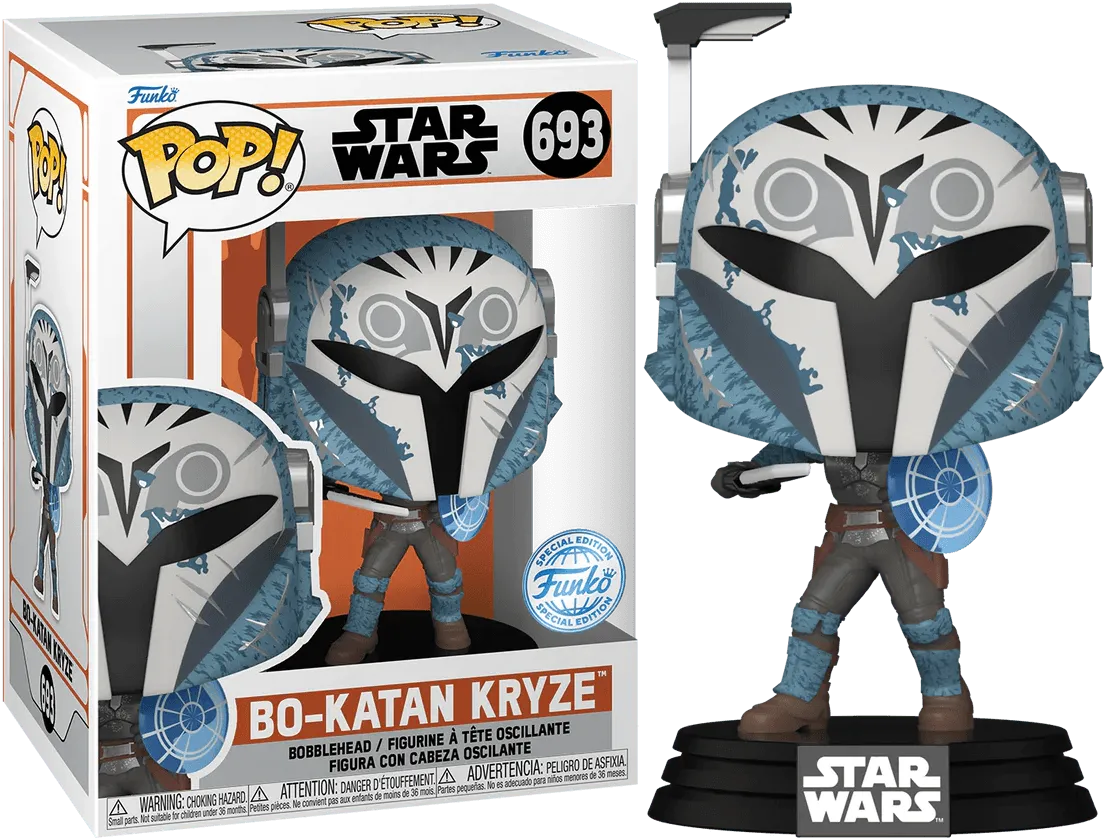 FUN76828 Star Wars: Mandalorian - Bo-Katan with Shield US Exclusive Pop! Vinyl [RS] - Funko - Titan Pop Culture
