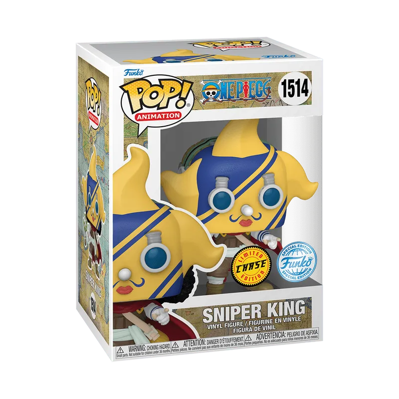 FUN76913 One Piece - Sniper King US Exclusive Pop! Vinyl [RS] - Funko - Titan Pop Culture