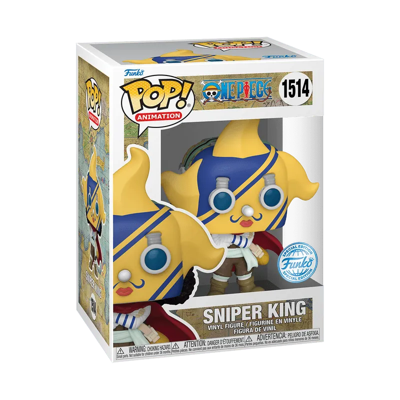 FUN76913 One Piece - Sniper King US Exclusive Pop! Vinyl [RS] - Funko - Titan Pop Culture