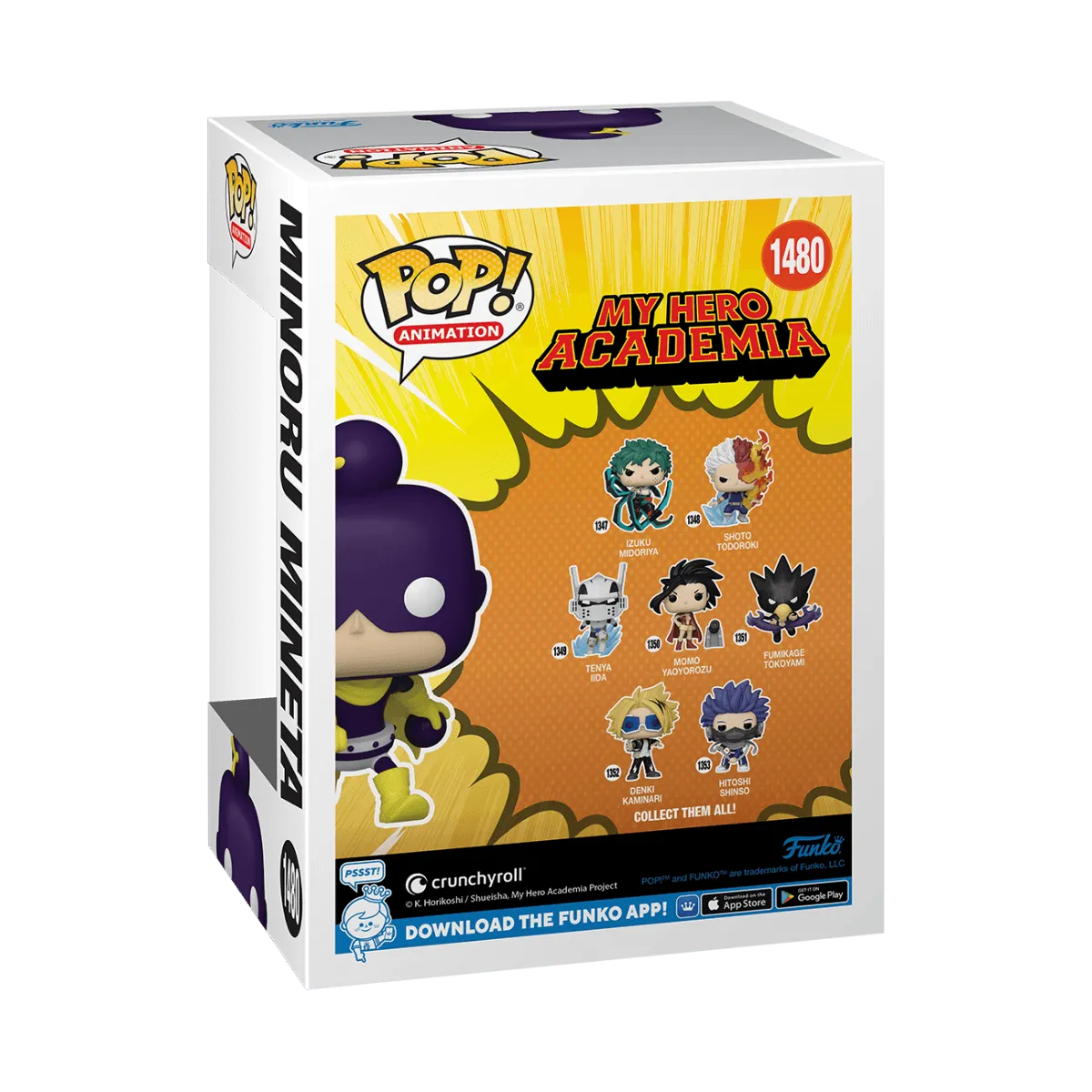 FUN77022 My Hero Academia - Minoru Mineta US Exclusive Pop! Vinyl [RS] - Funko - Titan Pop Culture