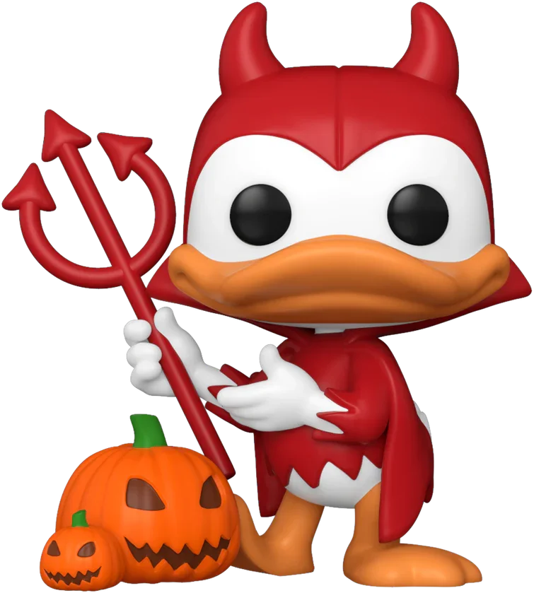 FUN77398 Disney - Devil Donald with Pumpkin (with chase) US Exclusive Pop! Vinyl [RS] - Funko - Titan Pop Culture