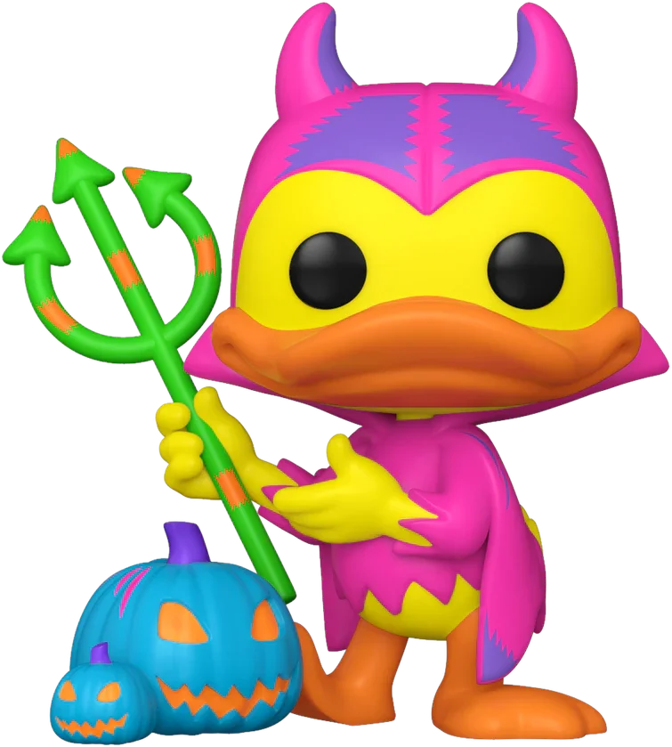 FUN77398 Disney - Devil Donald with Pumpkin (with chase) US Exclusive Pop! Vinyl [RS] - Funko - Titan Pop Culture