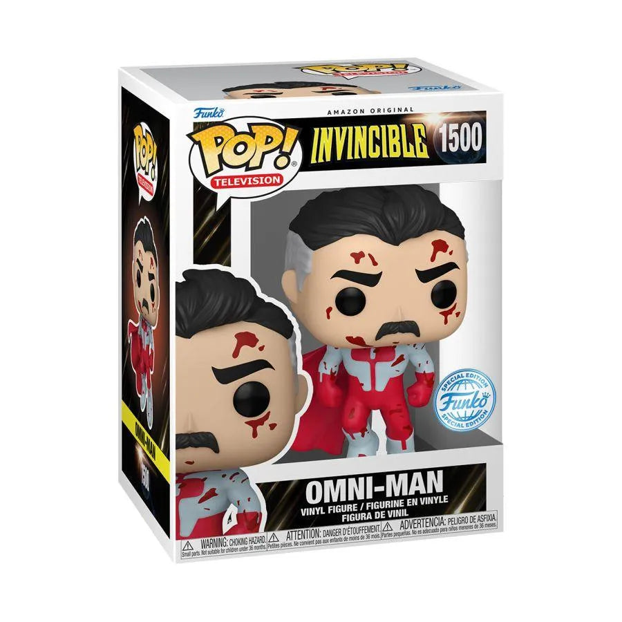 FUN77454 Invincible (TV) - Omni-Man (Battle Damaged) US Exclusive Pop! Vinyl [RS] - Funko - Titan Pop Culture