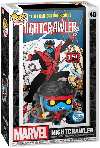 FUN77487 Marvel Comics - Nightcrawler #1 US Exclusive Pop! Comic Cover [RS] - Funko - Titan Pop Culture