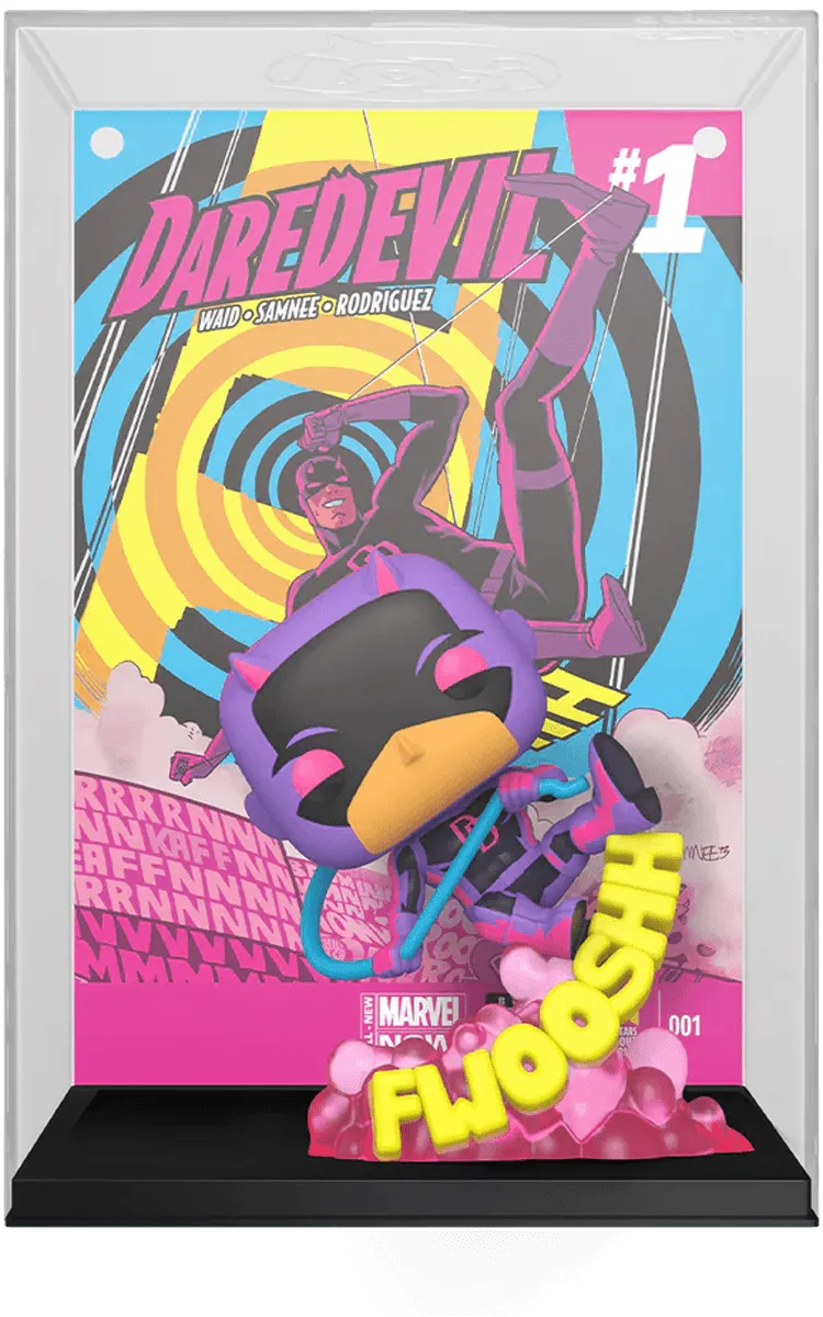 FUN77542 Marvel Comics - Daredevil #220 US Exclusive Blacklight Pop! Comic Cover [RS] - Funko - Titan Pop Culture