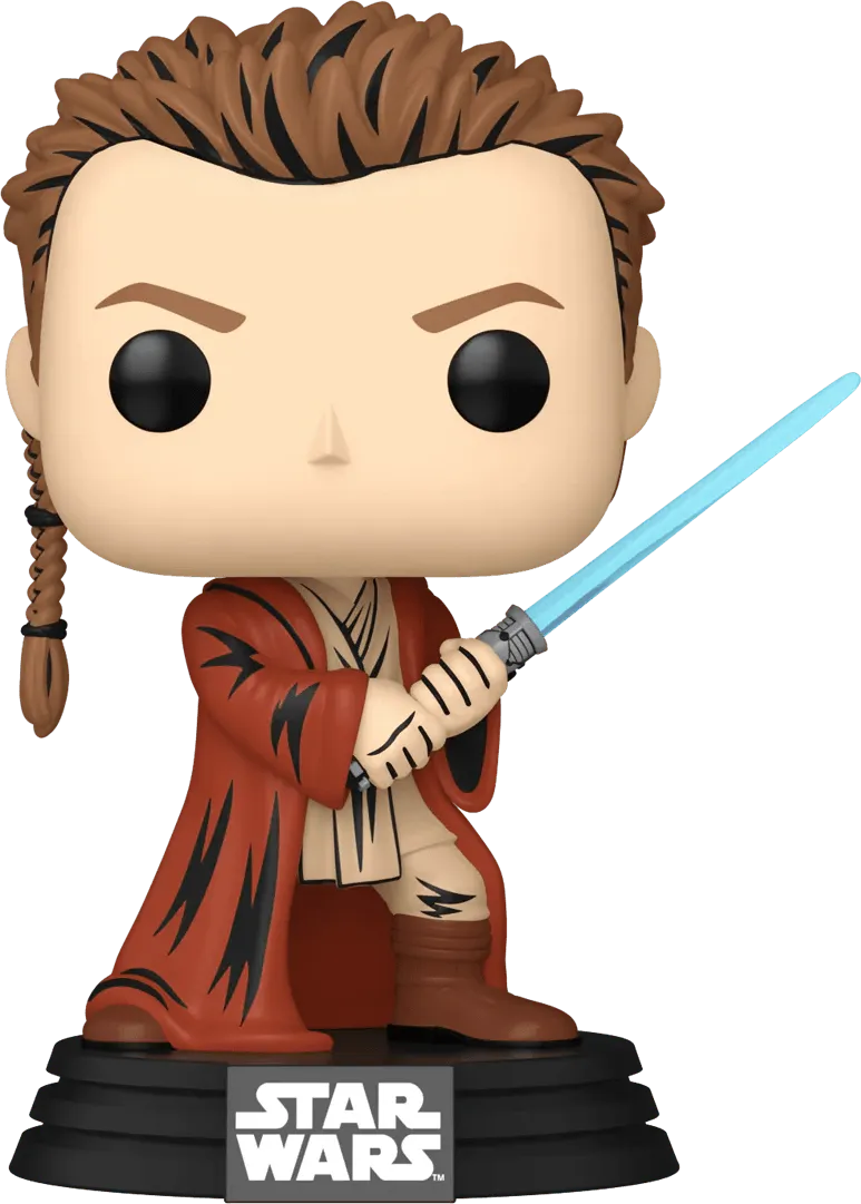 FUN77952 Star Wars: Phantom Menace 25th Anniversary - Obi-Wan Kenobi US Exclusive Retro Pop! Vinyl [RS] - Funko - Titan Pop Culture