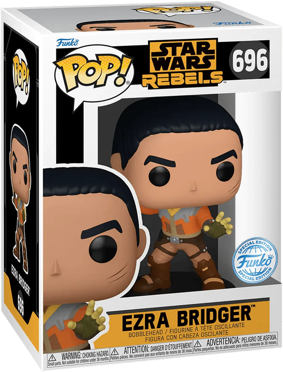 FUN77982 Star Wars: Rebels - Ezra Bridger US Exclusive Pop! Vinyl [RS] - Funko - Titan Pop Culture