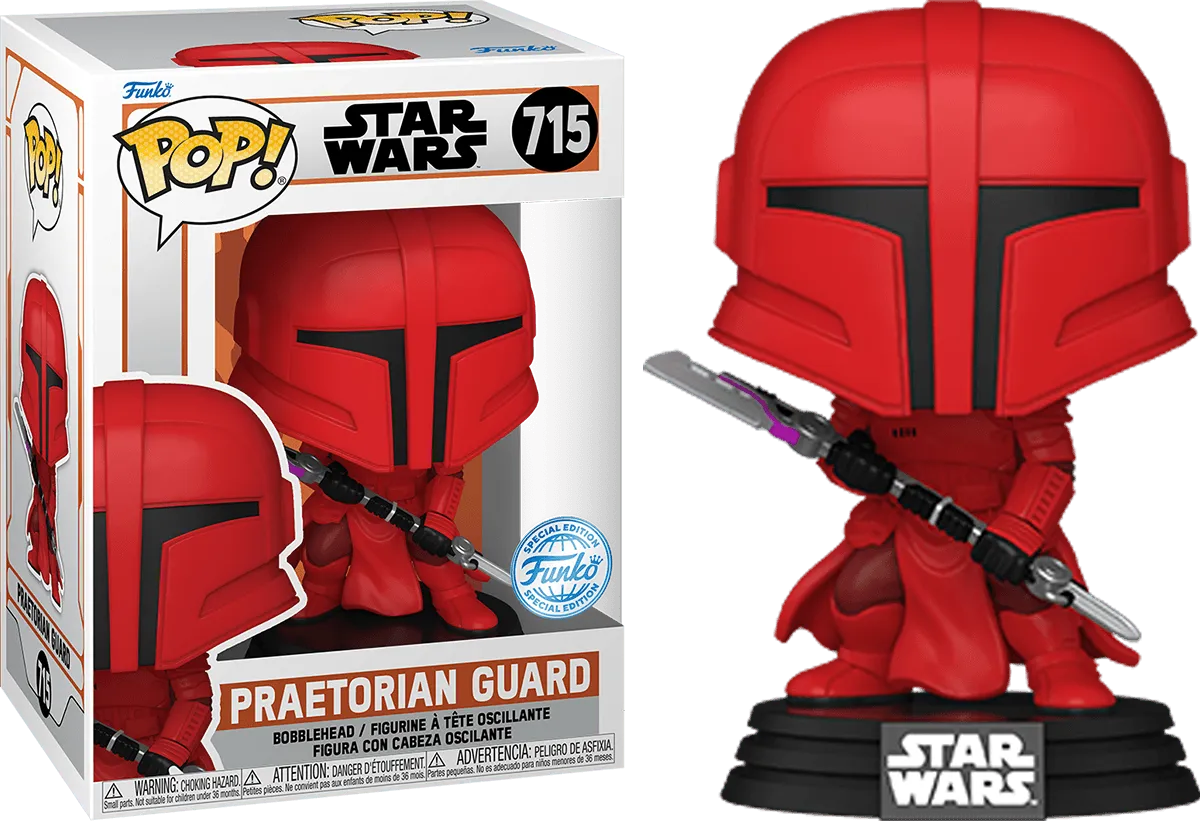FUN78340 Star Wars: The Mandalorian - Praetorian Guard US Exclusive Pop! Vinyl [RS] - Funko - Titan Pop Culture