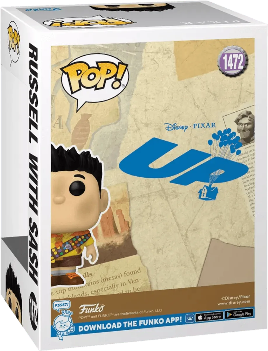 FUN79158 Up (2009) - Russel with Sash US Exclusive Pop! Vinyl [RS] - Funko - Titan Pop Culture