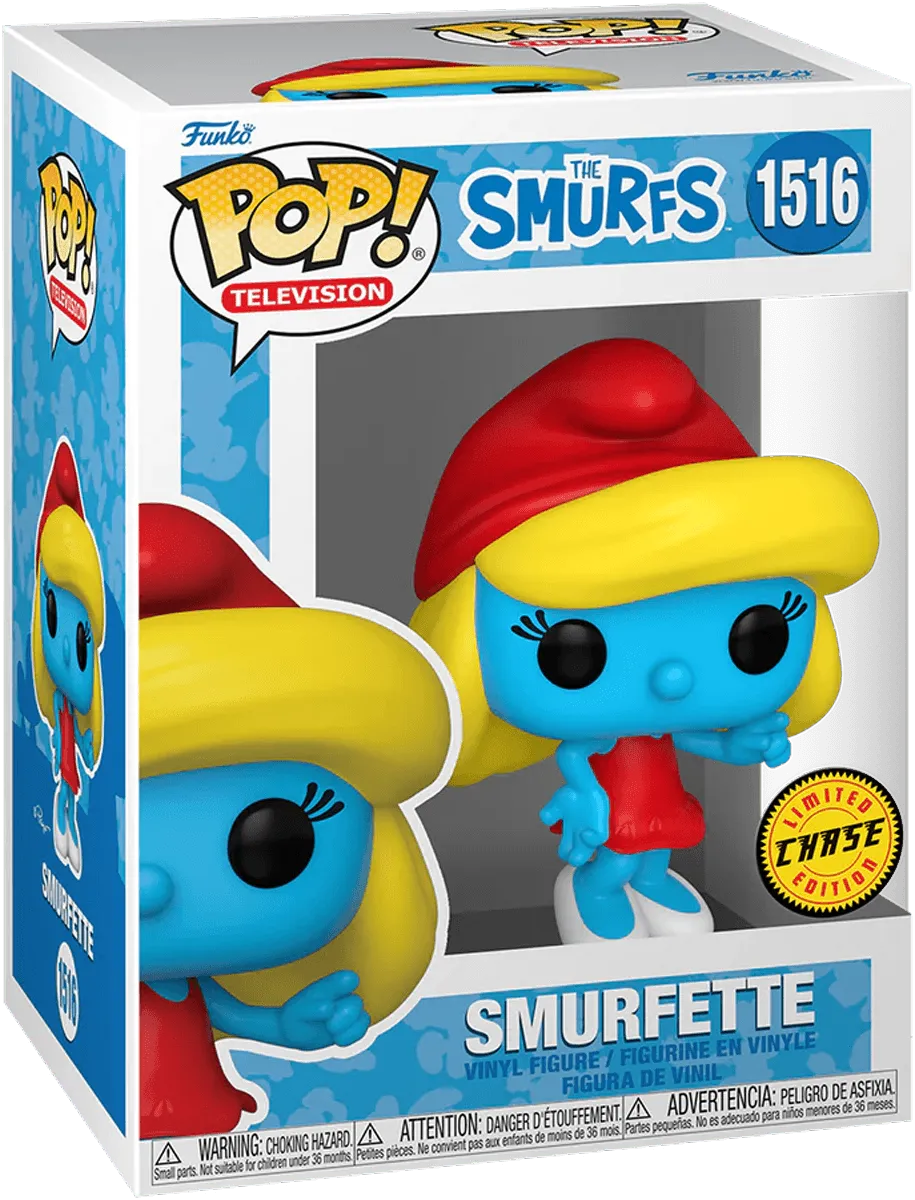 FUN79259 Smurfs - Smurfette (with chase) Pop! Vinyl - Funko - Titan Pop Culture