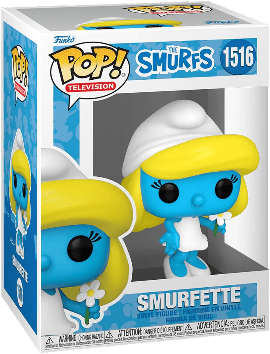 FUN79259 Smurfs - Smurfette (with chase) Pop! Vinyl - Funko - Titan Pop Culture