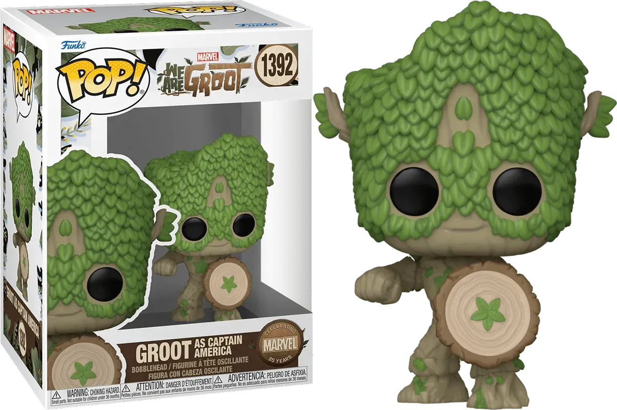 FUN81338 + FUN79515+ FUN79516 + FUN79517 + FUN79518 + FUN79519 + Marvel 85th Anniversary: We Are Groot - Groot to the Rescue Pop! Vinyl Bundle (Set of 6) - Funko - Titan Pop Culture