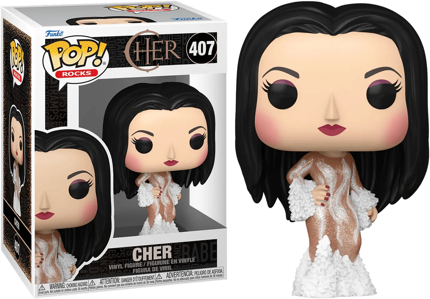 FUN79704 Cher - Cher (1974 Met Gala) Pop! Vinyl - Funko - Titan Pop Culture