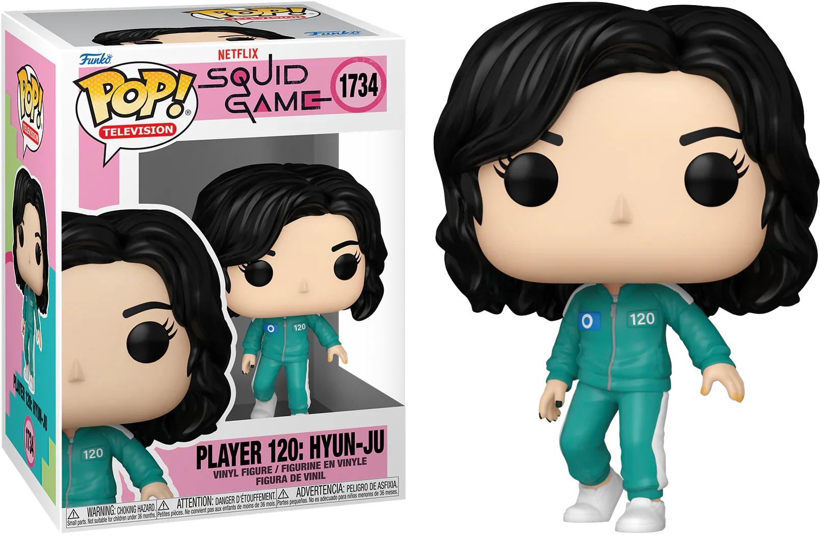 FUN79732 Squid Game - Hyun-Ju (Player 120) Pop! Vinyl - Funko - Titan Pop Culture