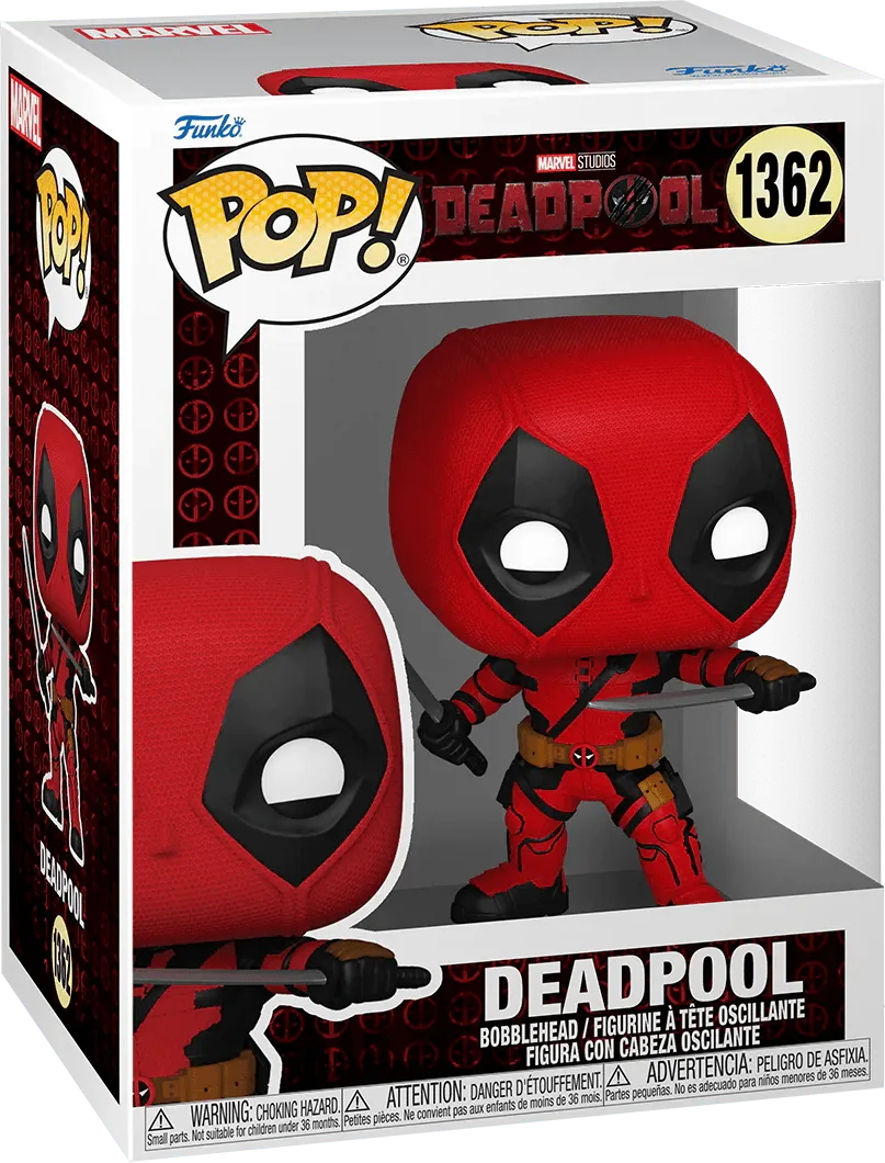 FUN79766 Deadpool & Wolverine - Deadpool Pop! Vinyl - Funko - Titan Pop Culture