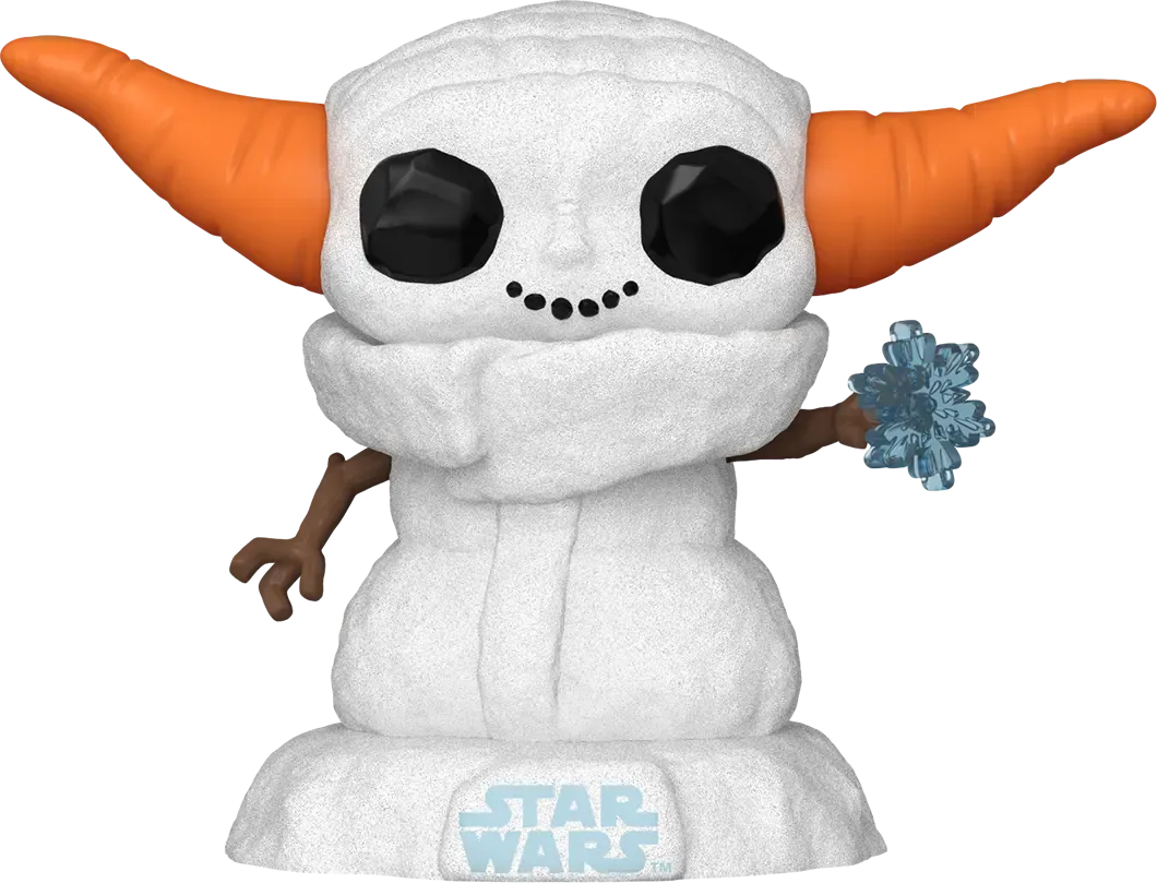 FUN80011 Star Wars: The Mandalorian - Snowman Grogu (Holiday) Pop! Vinyl - Funko - Titan Pop Culture