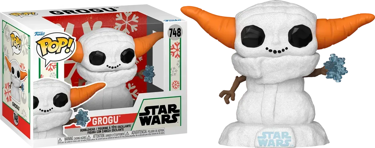 FUN80009 + FUN80010 + FUN80011 Star Wars: The Mandalorian - Grogu Greetings Pop! Vinyl Bundle (Set of 3) - Funko - Titan Pop Culture