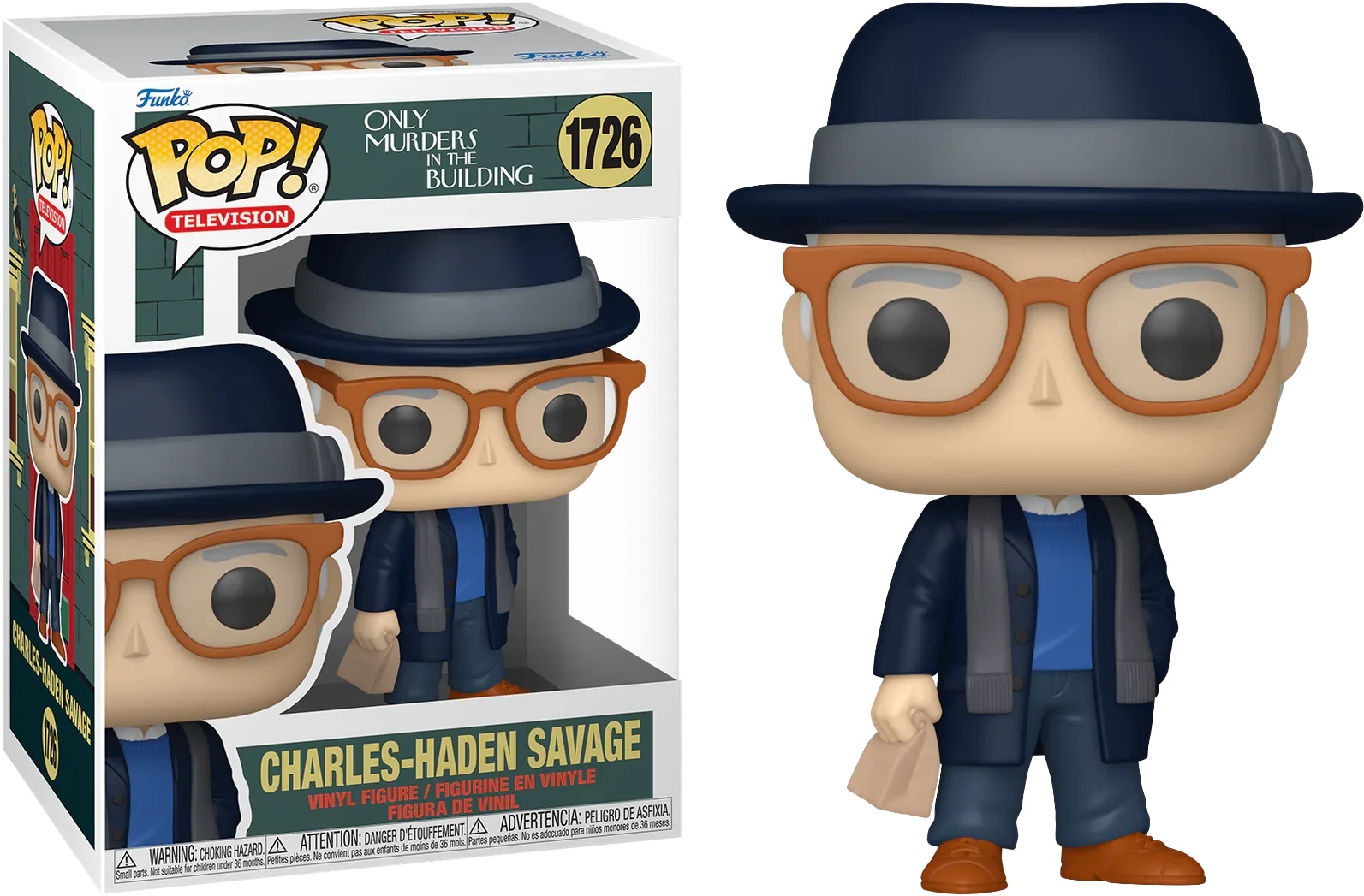 FUN80068 Only Murders in the Building - Charles-Haden Pop! Vinyl - Funko - Titan Pop Culture