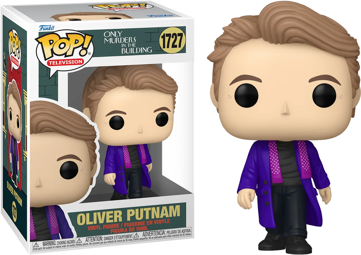 FUN80070 Only Murders in the Building - Oliver Pop! Vinyl - Funko - Titan Pop Culture