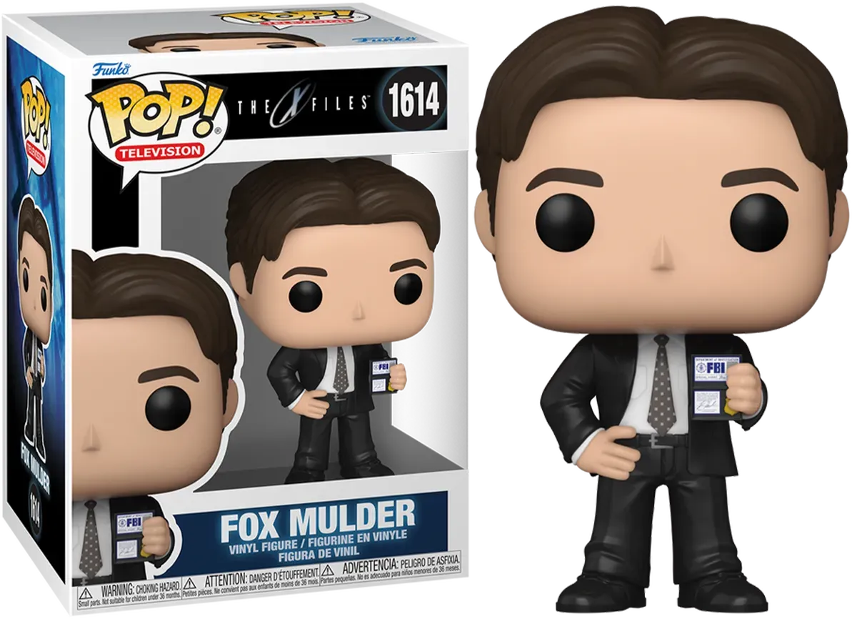 FUN80158 The X-Files - Fox Mulder Pop! Vinyl - Funko - Titan Pop Culture