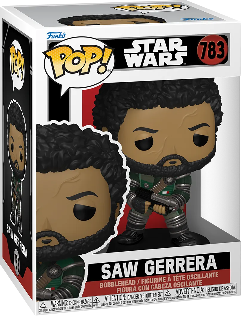 FUN80165 Star Wars: Andor - Saw Gerrera Pop! Vinyl - Funko - Titan Pop Culture