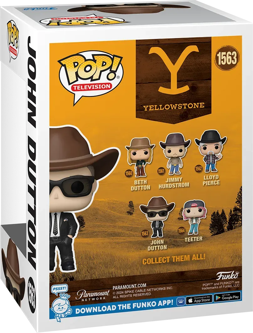 FUN80178 Yellowstone - John Dutton with Sunglasses Pop! Vinyl - Funko - Titan Pop Culture