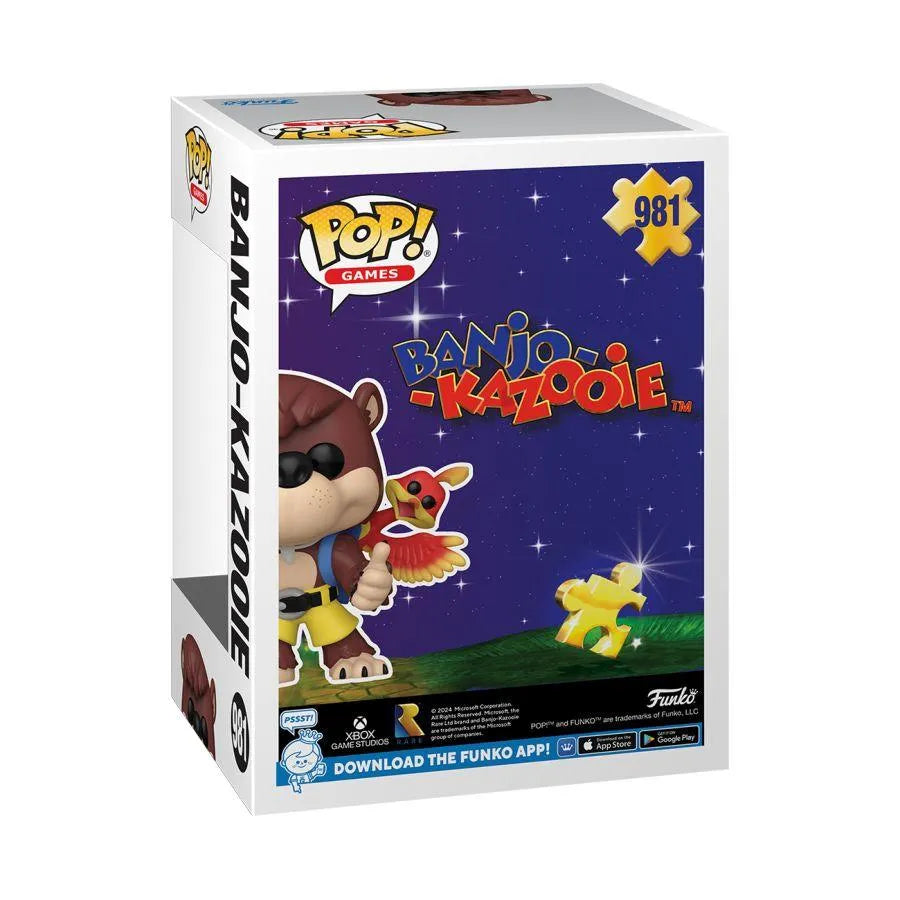 FUN80285 Banjo Kazooie - Banjo with Kazooie Pop! Vinyl - Funko - Titan Pop Culture
