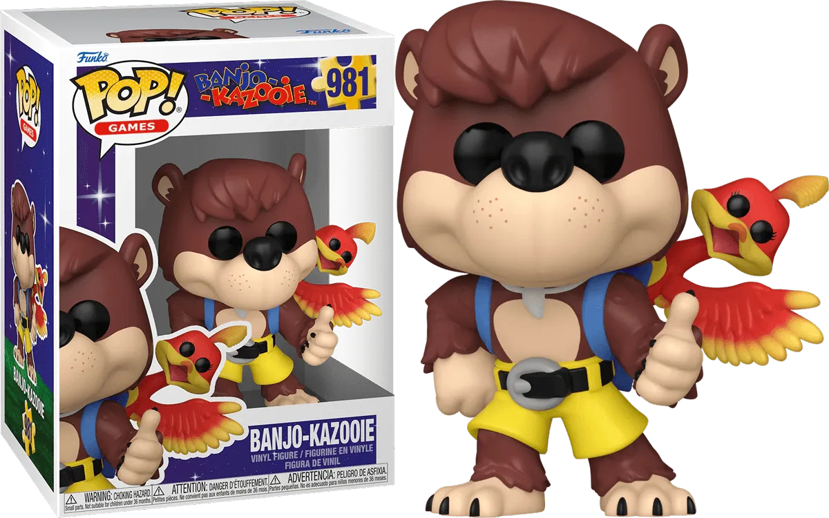 FUN80285 Banjo Kazooie - Banjo with Kazooie Pop! Vinyl - Funko - Titan Pop Culture