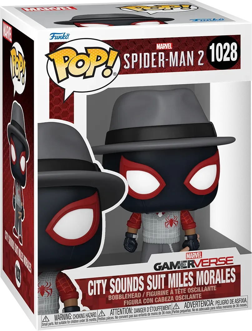 FUN80330 Spider-Man 2 (VG 2023) - City Sounds Suit Miles Morales Pop! Vinyl - Funko - Titan Pop Culture