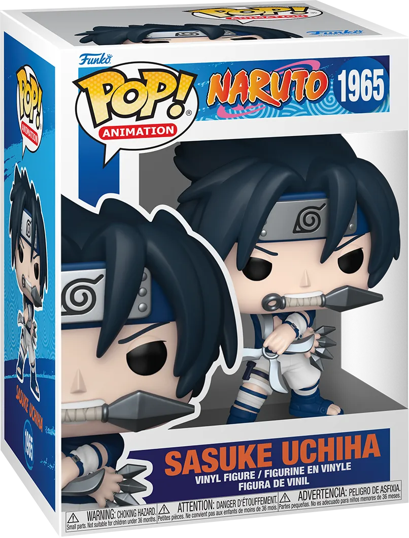 FUN80343 Naruto - Sasuke Uchiha New Classics Pop! Vinyl - Funko - Titan Pop Culture