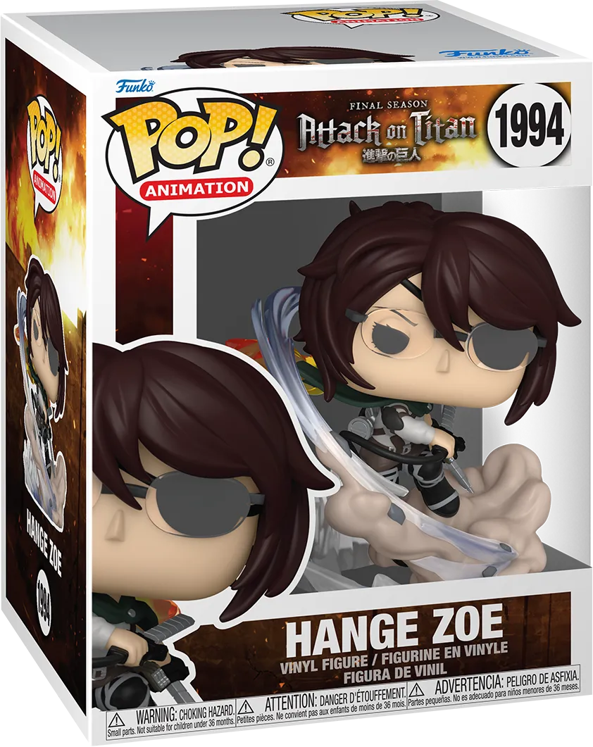 FUN80371 Attack on Titan - Zoe Hange Pop! Premium - Funko - Titan Pop Culture