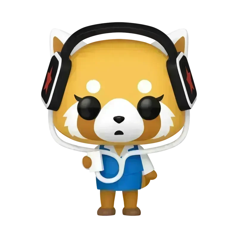 FUN80392 Aggretsuko - Aggretsuko with Headphones Pop! Vinyl - Funko - Titan Pop Culture
