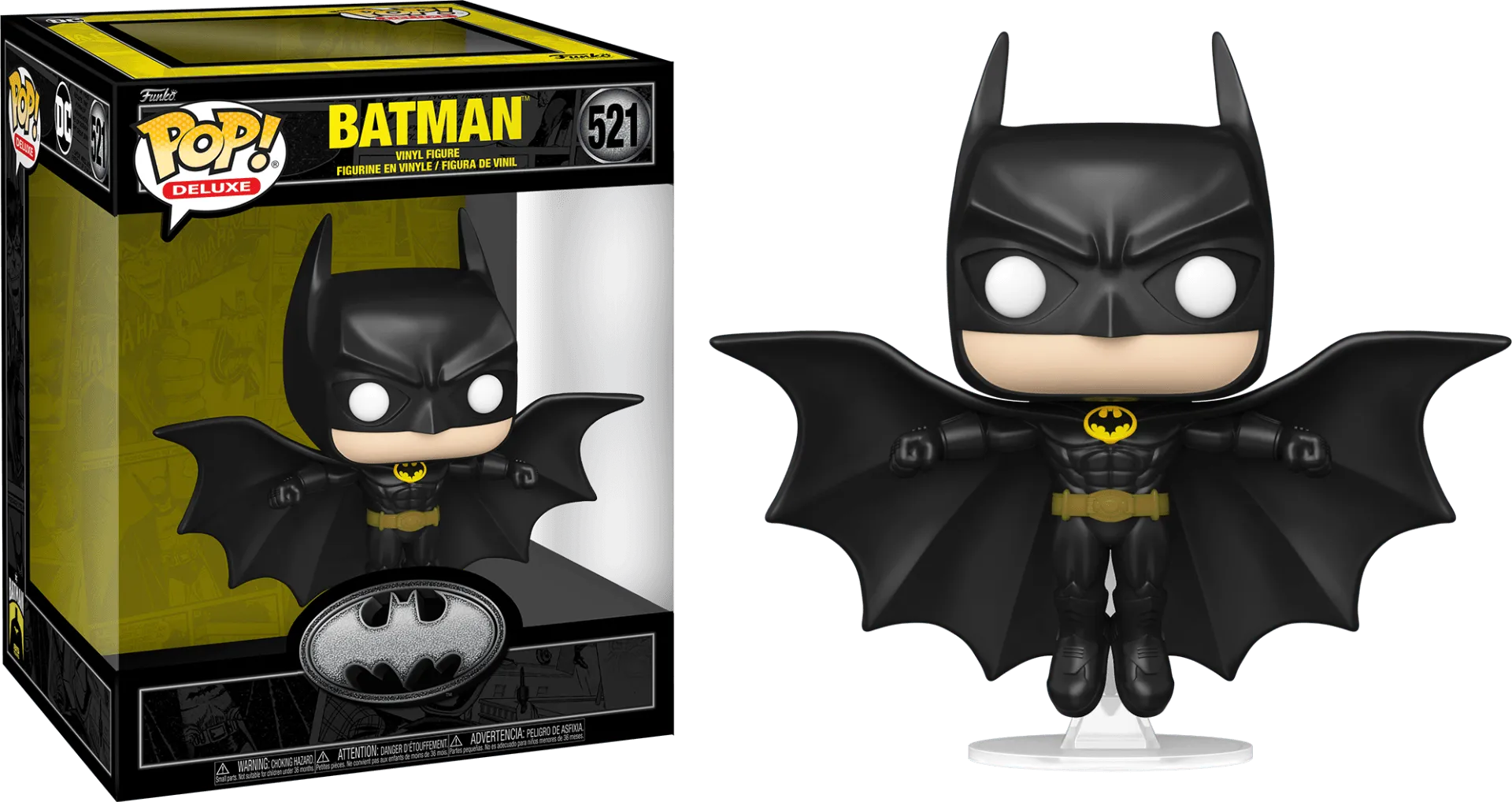FUN80681 Batman: 85th Anniversary - Batman Soaring (1989) Pop! Deluxe - Funko - Titan Pop Culture