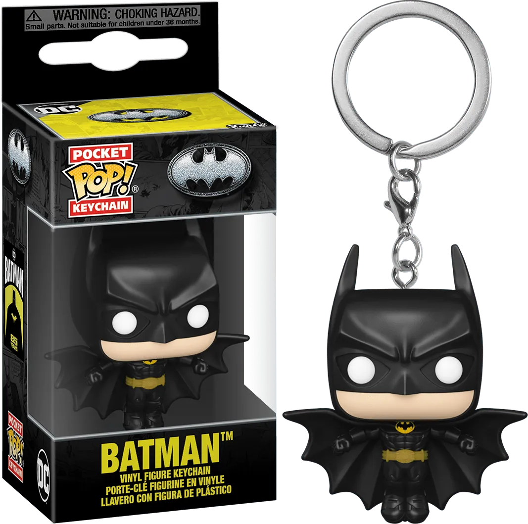 FUN80683 Batman: 85th Anniversary - Batman Soaring (1989) Pop! Keychain - Funko - Titan Pop Culture