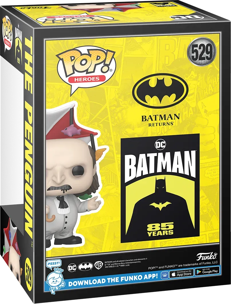 FUN80698 Batman Returns - The Penguin with Animal Umbrella 85th Batman Anniversary Pop! Vinyl - Funko - Titan Pop Culture