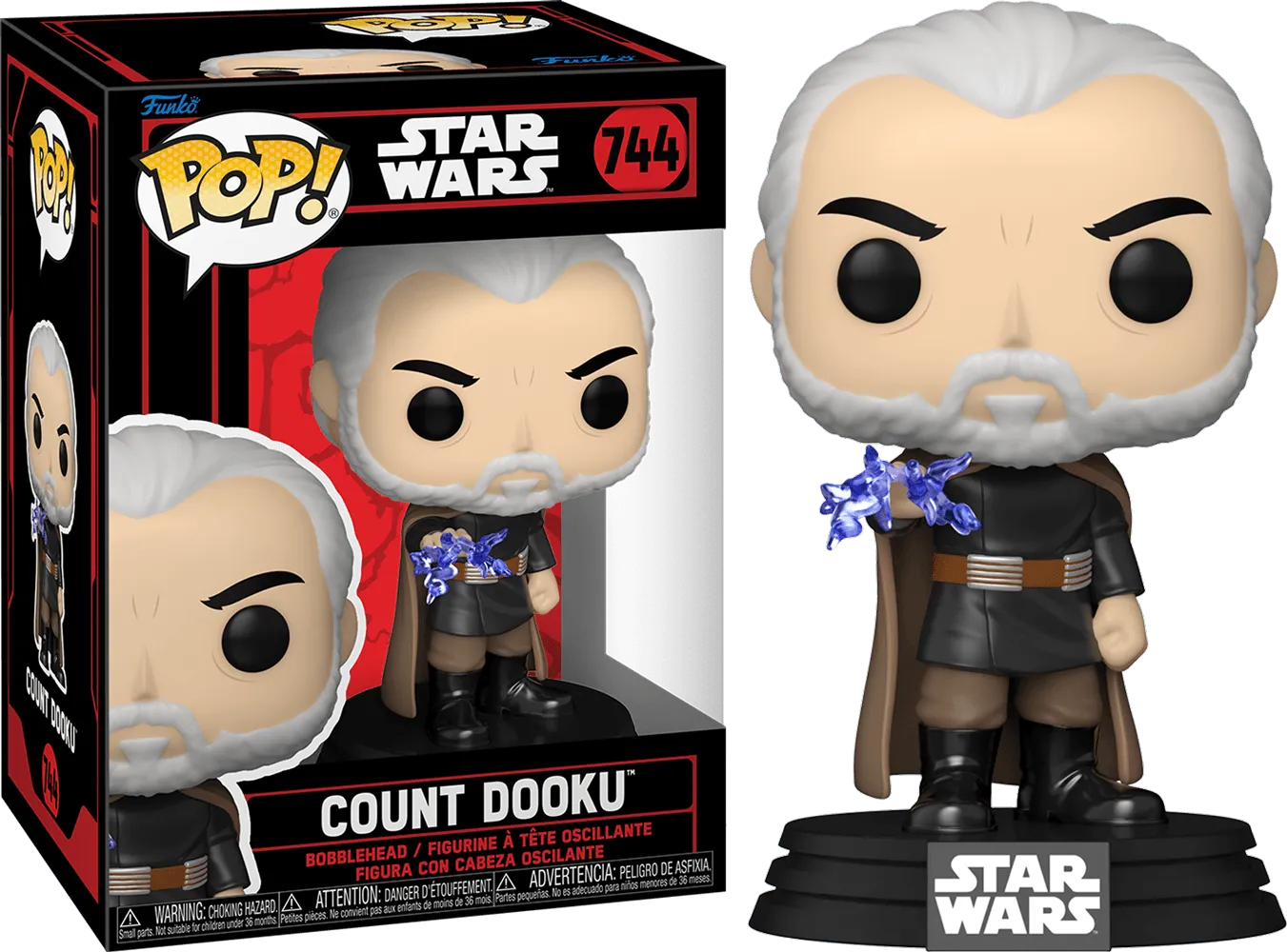 FUN80770 Star Wars: Darkside - Count Dooku Pop! Vinyl - Funko - Titan Pop Culture
