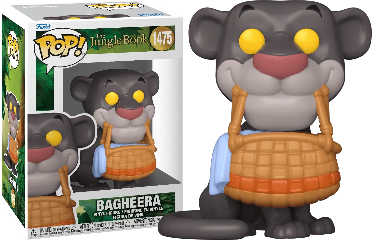 FUN80788 + FUN80787 + FUN80786 The Jungle Book (1967) - Bare Necessities Pop! Vinyl Bundle (Set of 3) - Funko - Titan Pop Culture