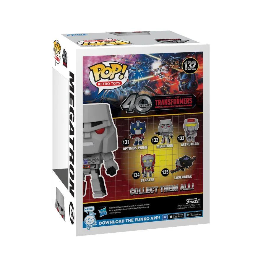 FUN80986 Transformers: Generation 1 - Megatron Pop! Vinyl - Funko - Titan Pop Culture