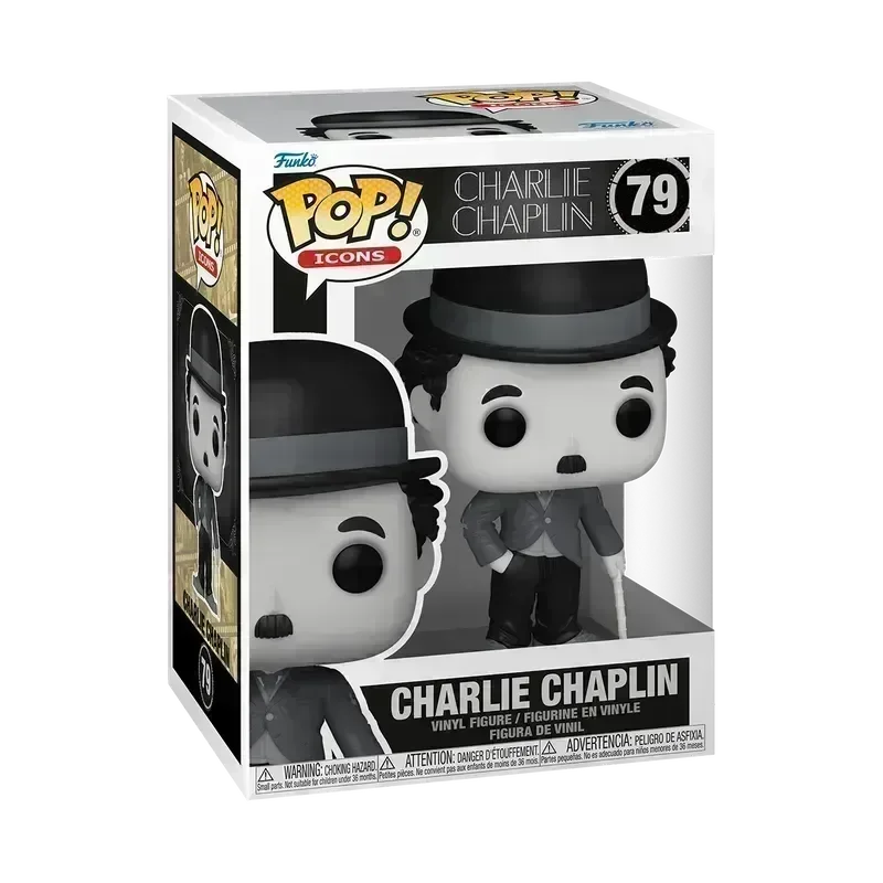 FUN81015 Charlie Chaplin - Charlie Chaplin Pop! Vinyl - Funko - Titan Pop Culture
