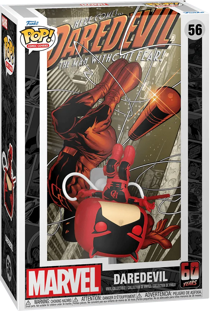 FUN81047 Daredevil: 60th Anniversary - Daredevil #1 Pop! Comic Cover - Funko - Titan Pop Culture