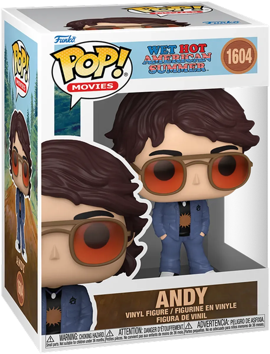 FUN81185 Wet Hot American Summer - Andy Pop! Vinyl - Funko - Titan Pop Culture