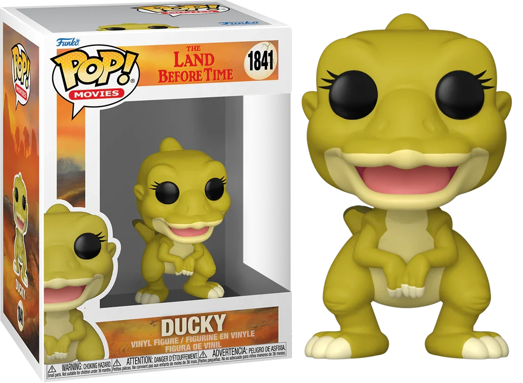 FUN81187 The Land Before Time - Ducky Pop! Vinyl - Funko - Titan Pop Culture