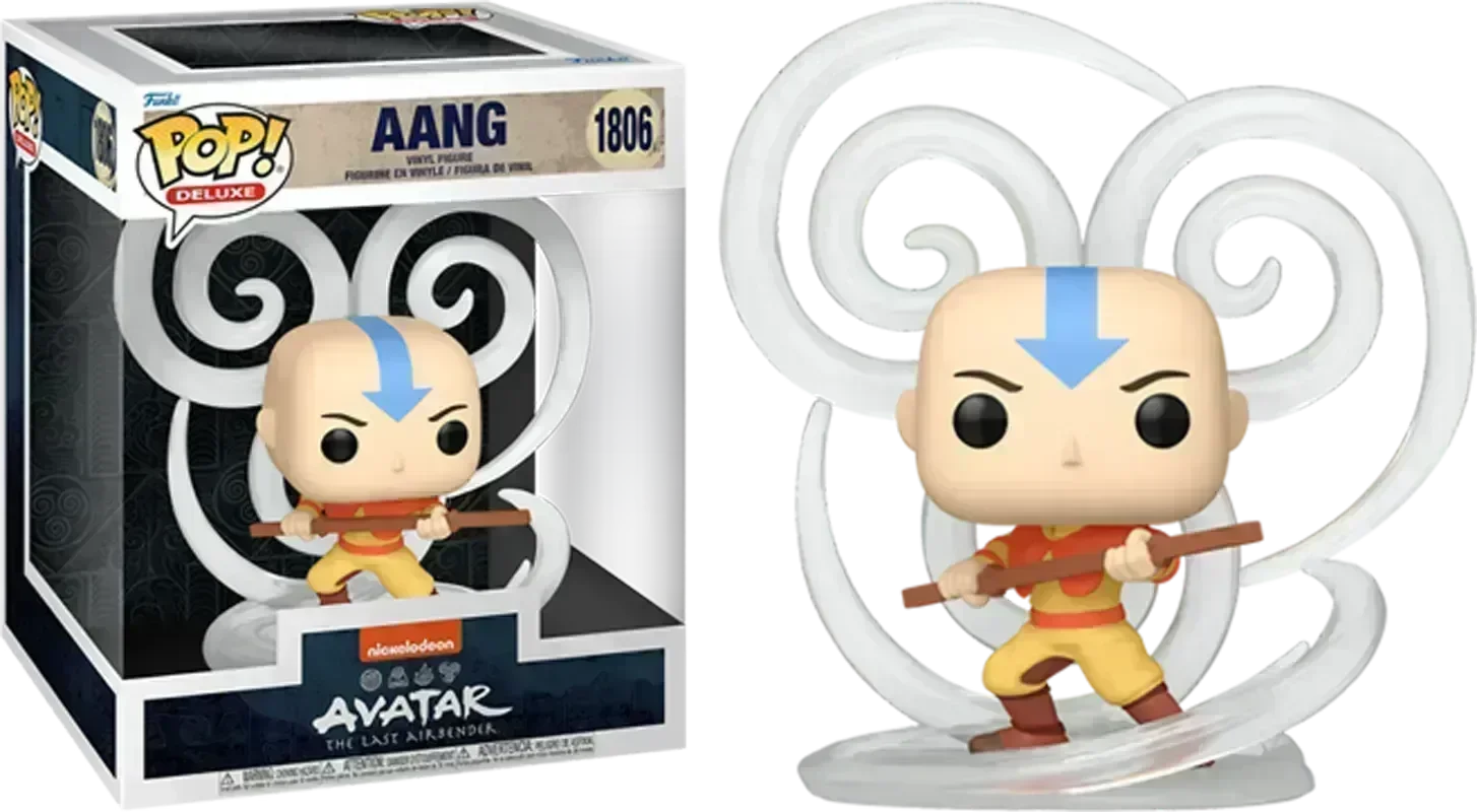 FUN81245 Avatar: The Last Airbender - Aang Pop! Deluxe - Funko - Titan Pop Culture